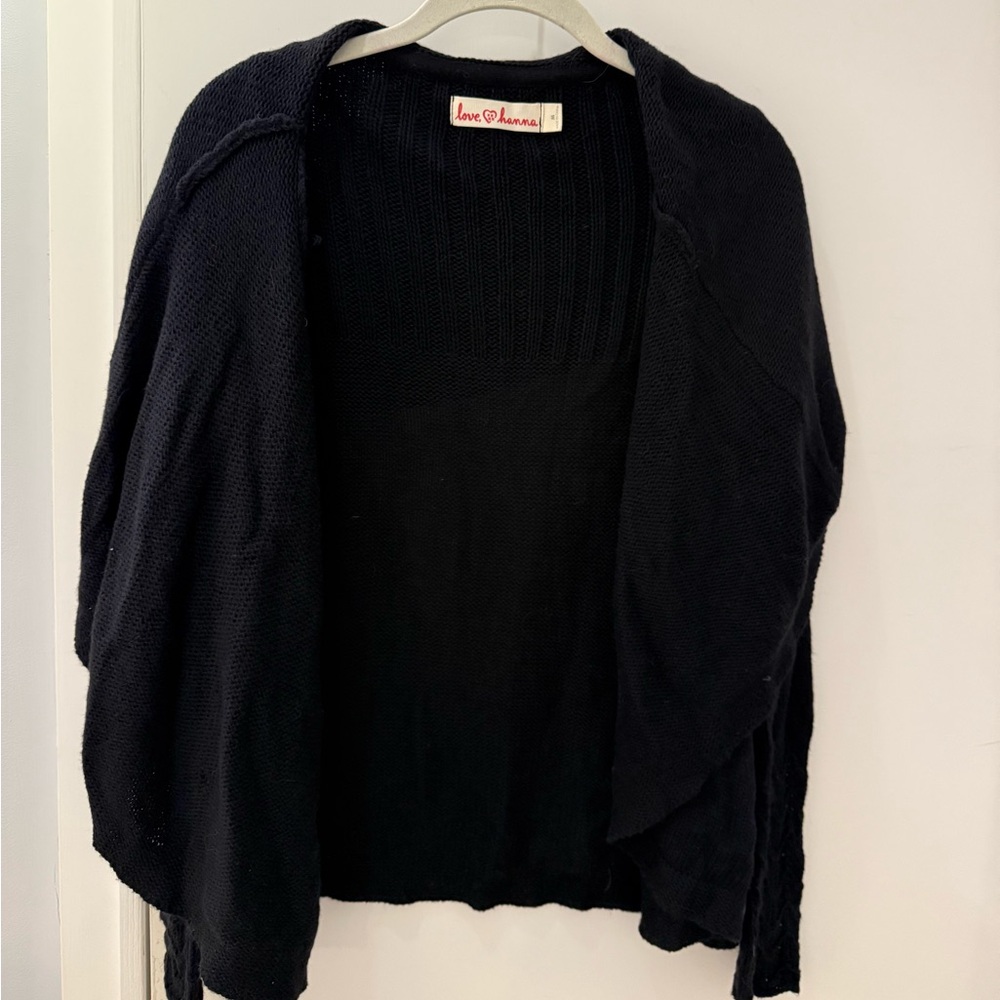 Love Hannah Women's Black Cardigan